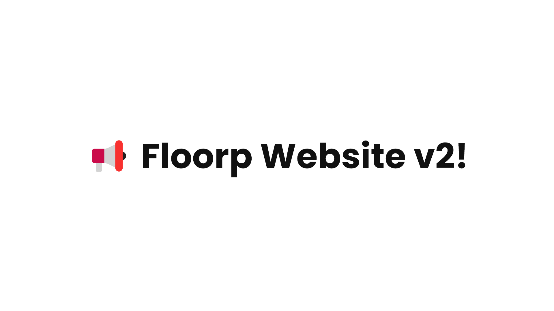 Floorp website notice – 1